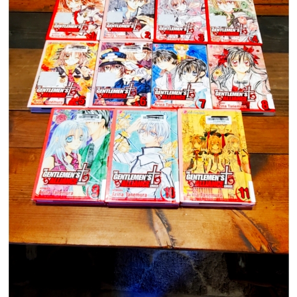 The Gentleman's Alliance Complete Series Set Manga Lot Vol 1-11 Hc pbk78… - Picture 1 of 2
